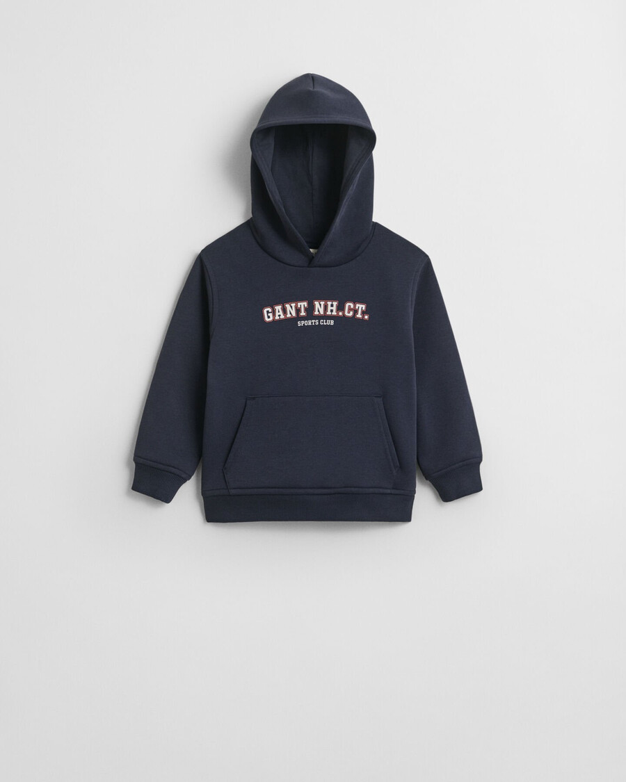 kids graphic hoodie - evening blue
