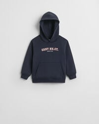 kids graphic hoodie - evening blue
