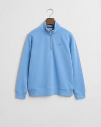 teens shield halfzip sweatshirt - dream blue