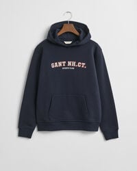 teens graphic hoodie - evening blue