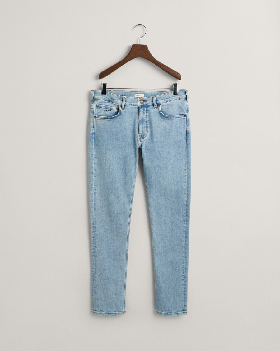 teen boys slim fit jeans - light blue