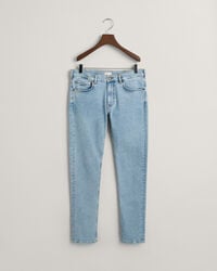 teen boys slim fit jeans - light blue