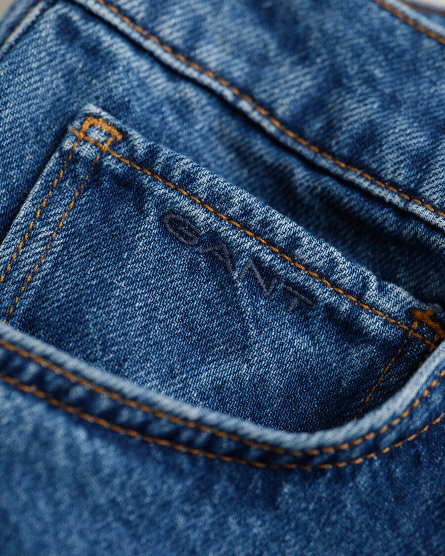 teen boys relaxed fit jeans - semi light blue