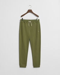 teen boys shield sweatpants - olive green