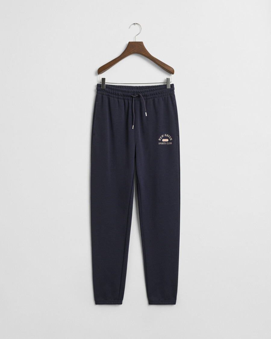 teen boys graphic sweatpants - evening blue