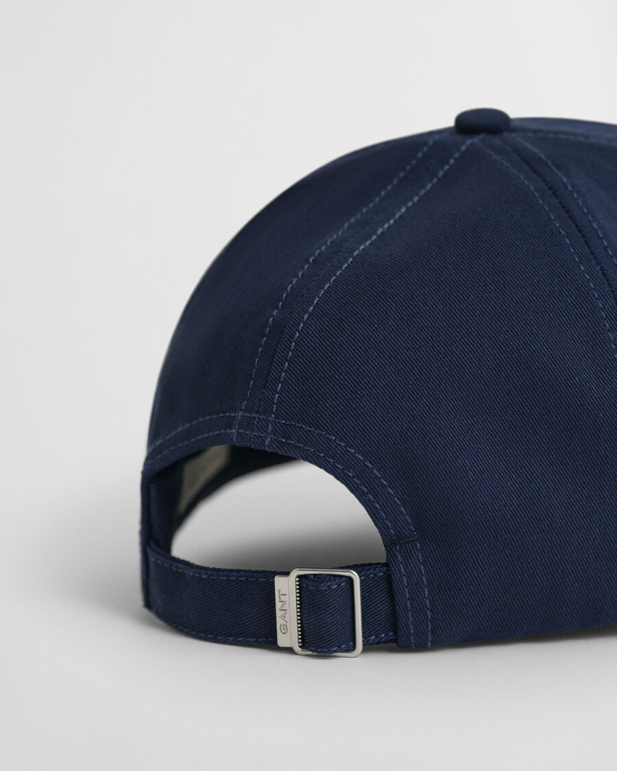 teens graphic cotton cap - evening blue