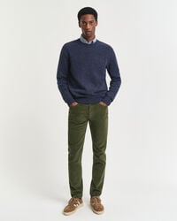 slim fit corduroy jeans - country green