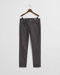 slim fit soft twill jeans - antracite