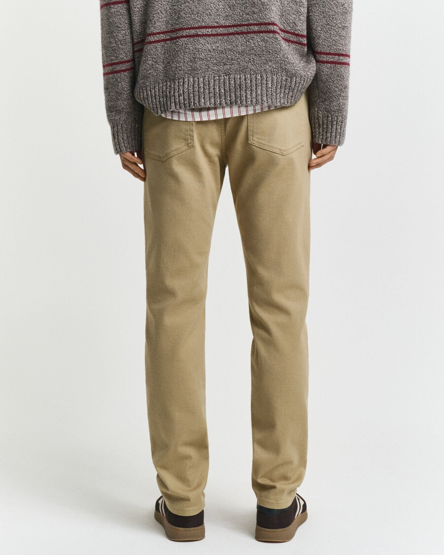regular fit soft twill jeans - woody beige
