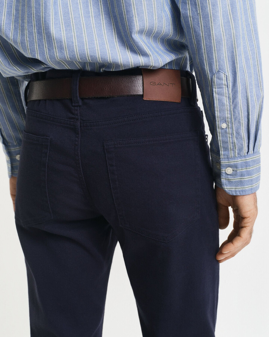regular fit soft twill jeans - evening blue
