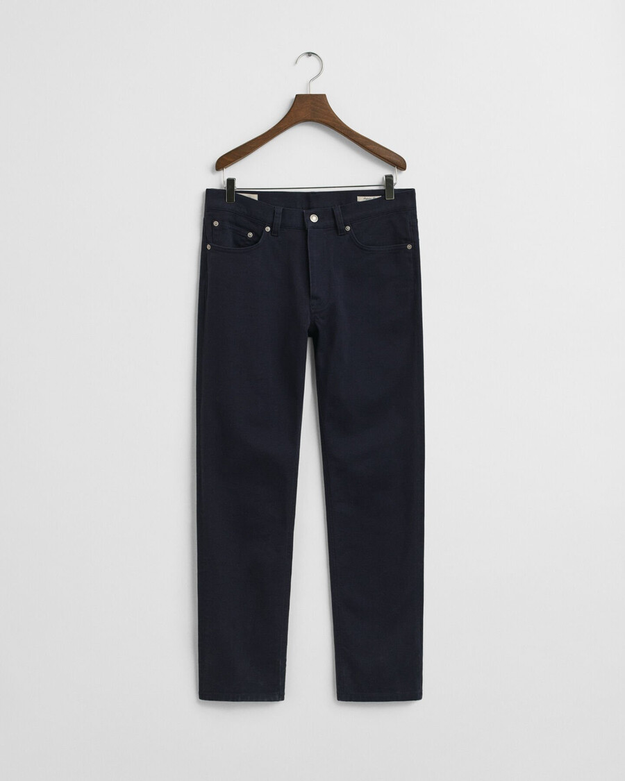regular fit soft twill jeans - evening blue