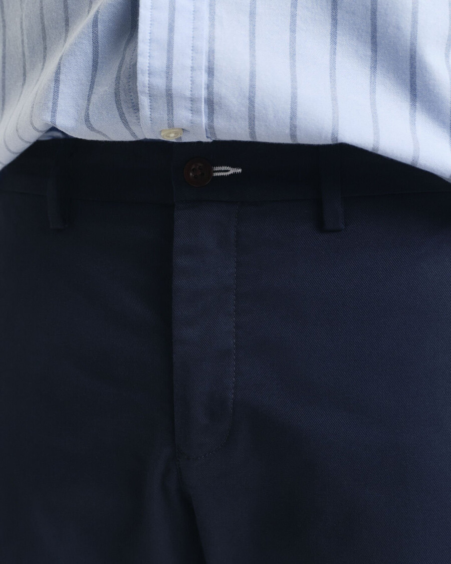 slim fit chinos - marine