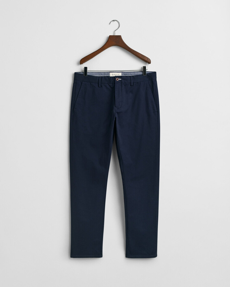slim fit chinos - marine