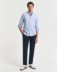 slim fit chinos - marine