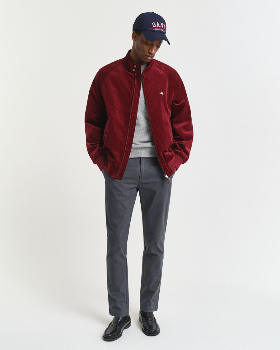 slim fit super comfort chinos - antracite