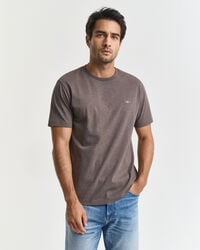 regular fit shield tshirt - seawood melange