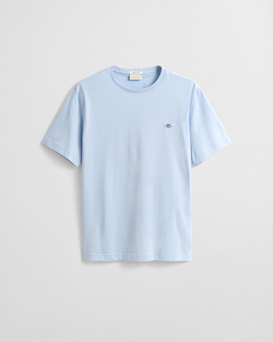 regular fit shield tshirt - fresh blue