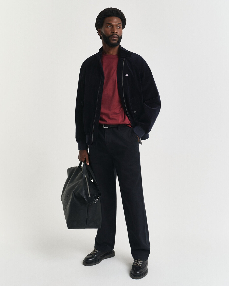 regular fit shield tshirt - plumped red