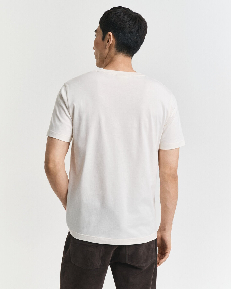 small graphic tshirt - cream