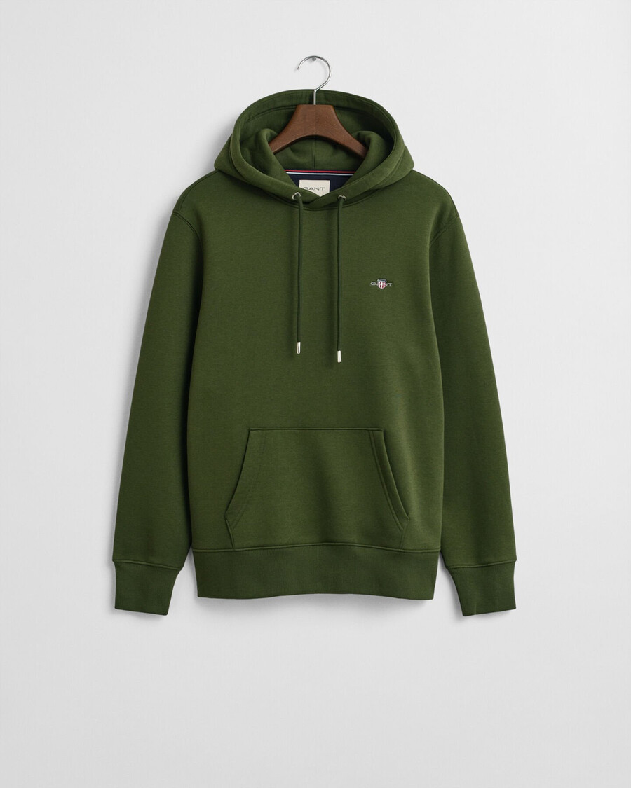 shield hoodie - country green
