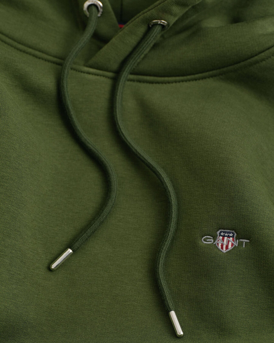 shield hoodie - country green