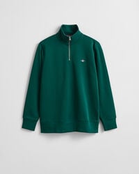shield halfzip sweatshirt - deep forest green