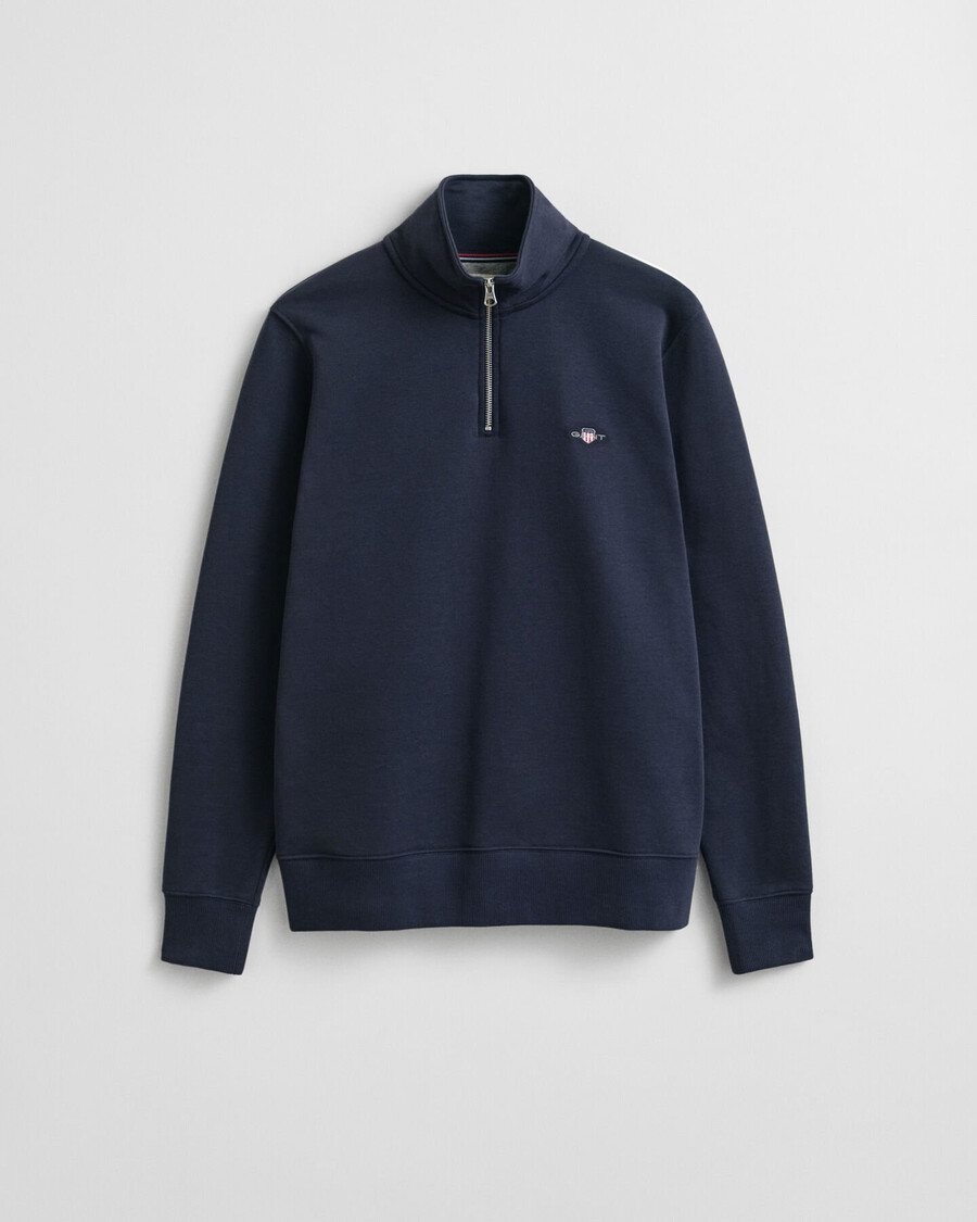 shield halfzip sweatshirt - evening blue