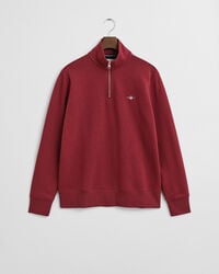 shield halfzip sweatshirt - plumped red