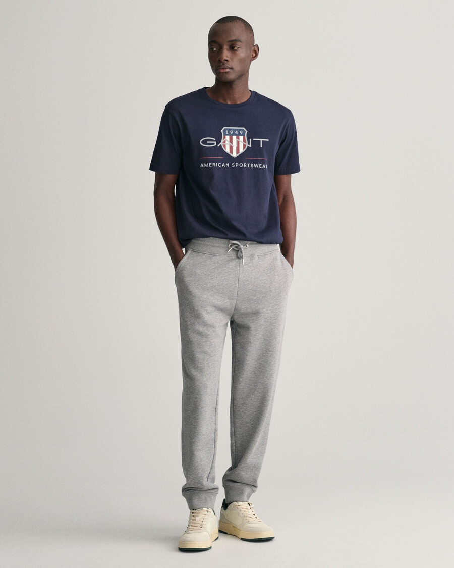 shield sweatpants - grey melange