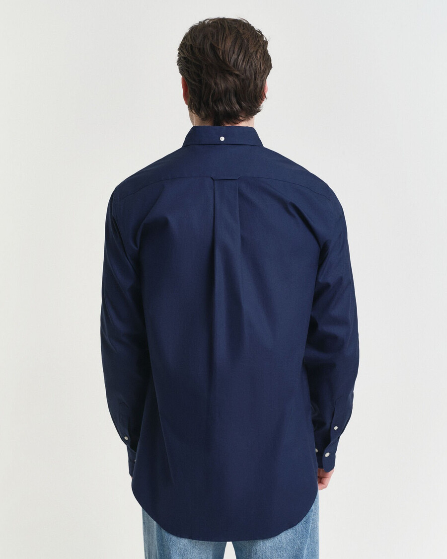 regular fit pinpoint oxford shirt - marine