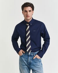 regular fit pinpoint oxford shirt - marine