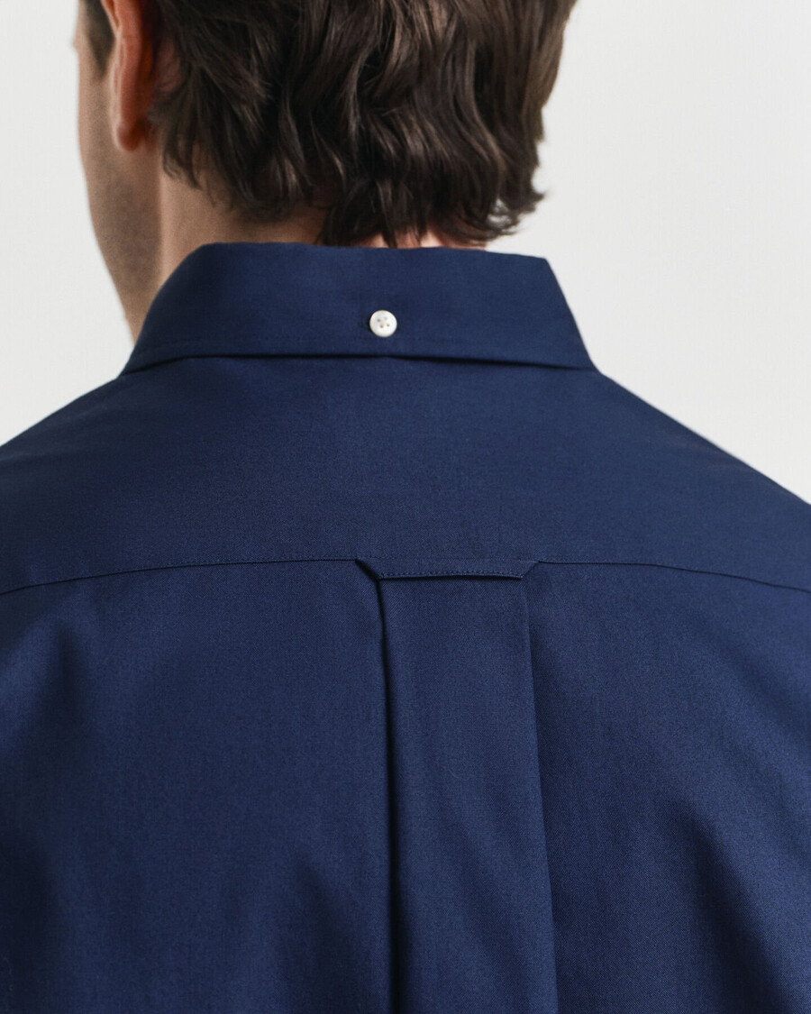 regular fit pinpoint oxford shirt - marine