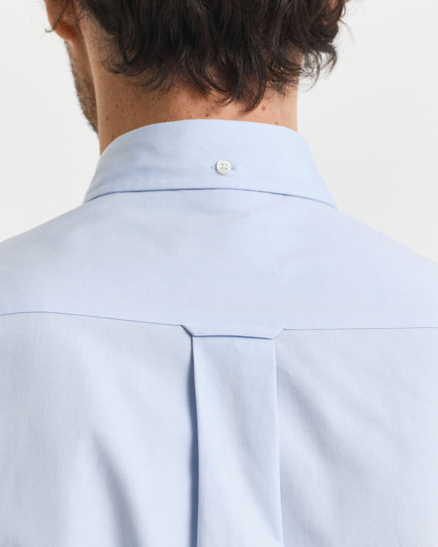 regular fit pinpoint oxford shirt - light blue