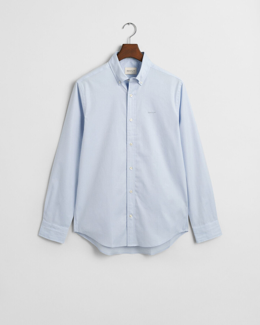 regular fit pinpoint oxford shirt - light blue