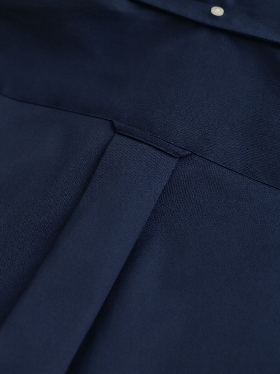 regular fit pinpoint oxford shirt - marine