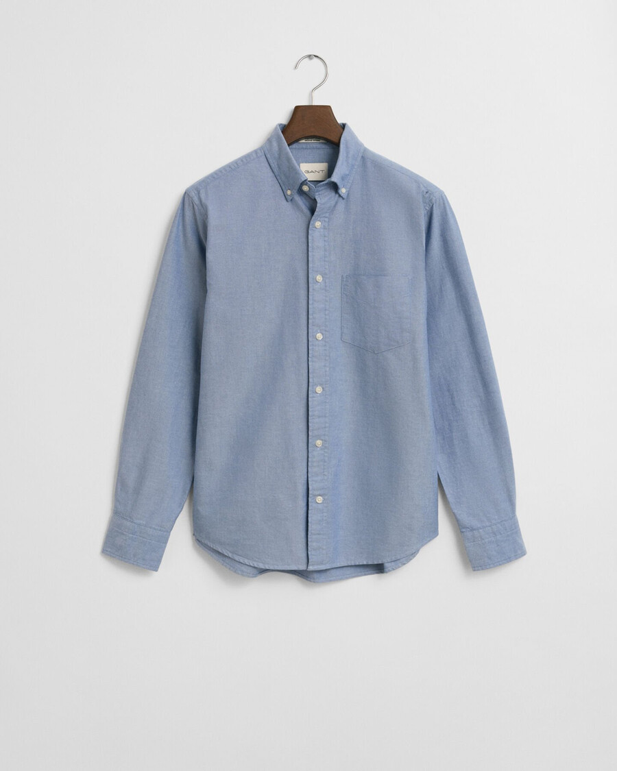 regular fit archive oxford shirt - blue water