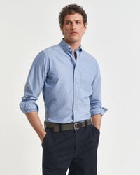 regular fit archive oxford shirt - blue water