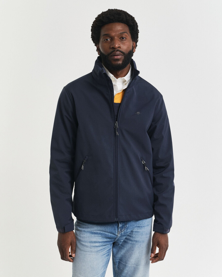 soft shell jacket - evening blue