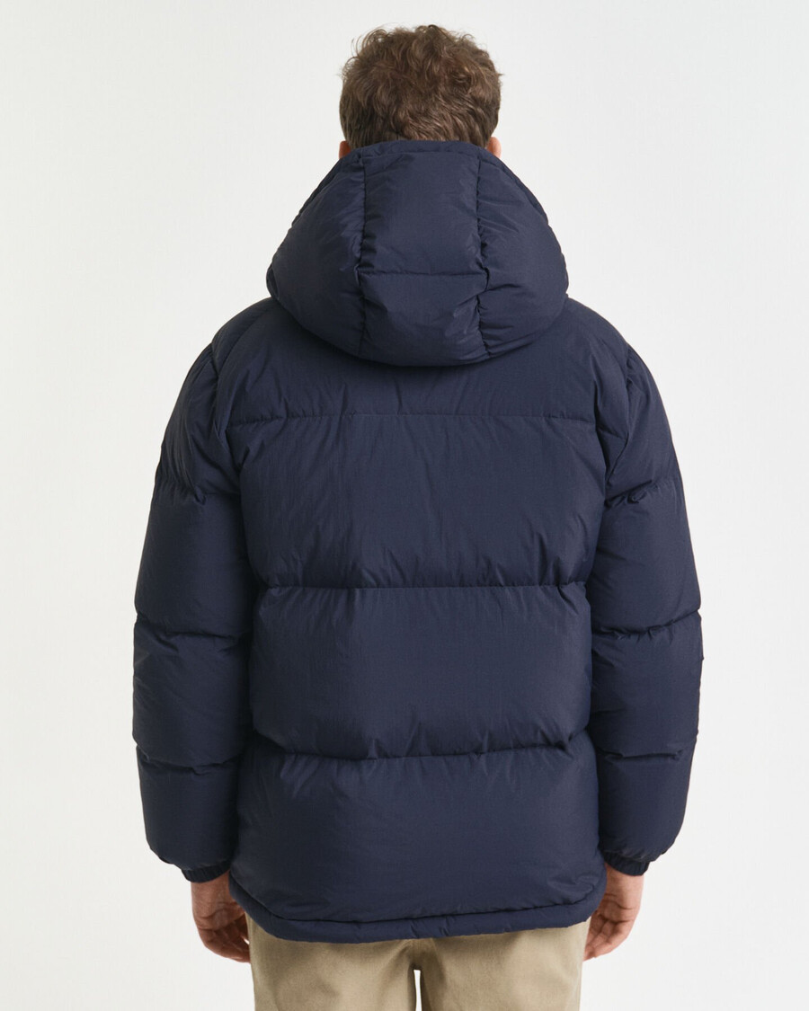 down puffer jacket - evening blue