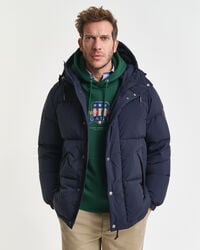 down puffer jacket - evening blue