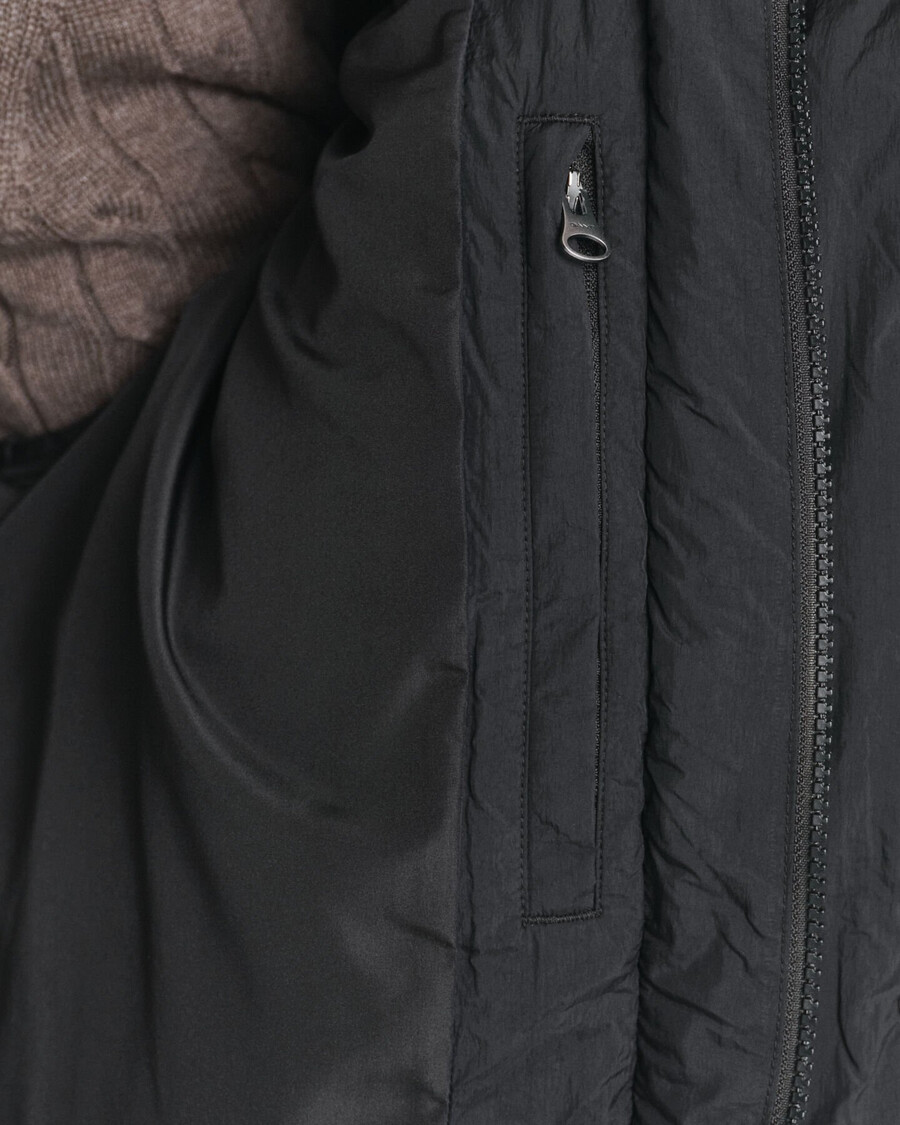 down puffer jacket - black