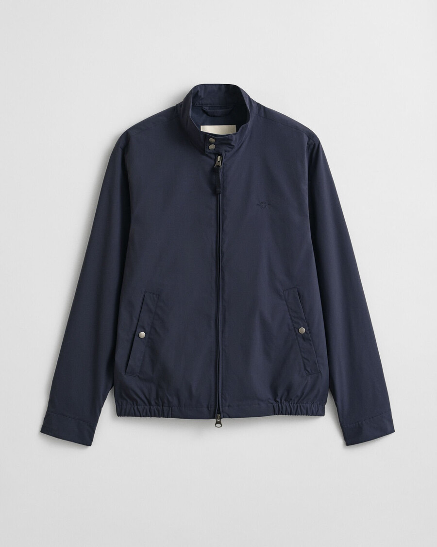 lightweight harrington jacket - evening blue