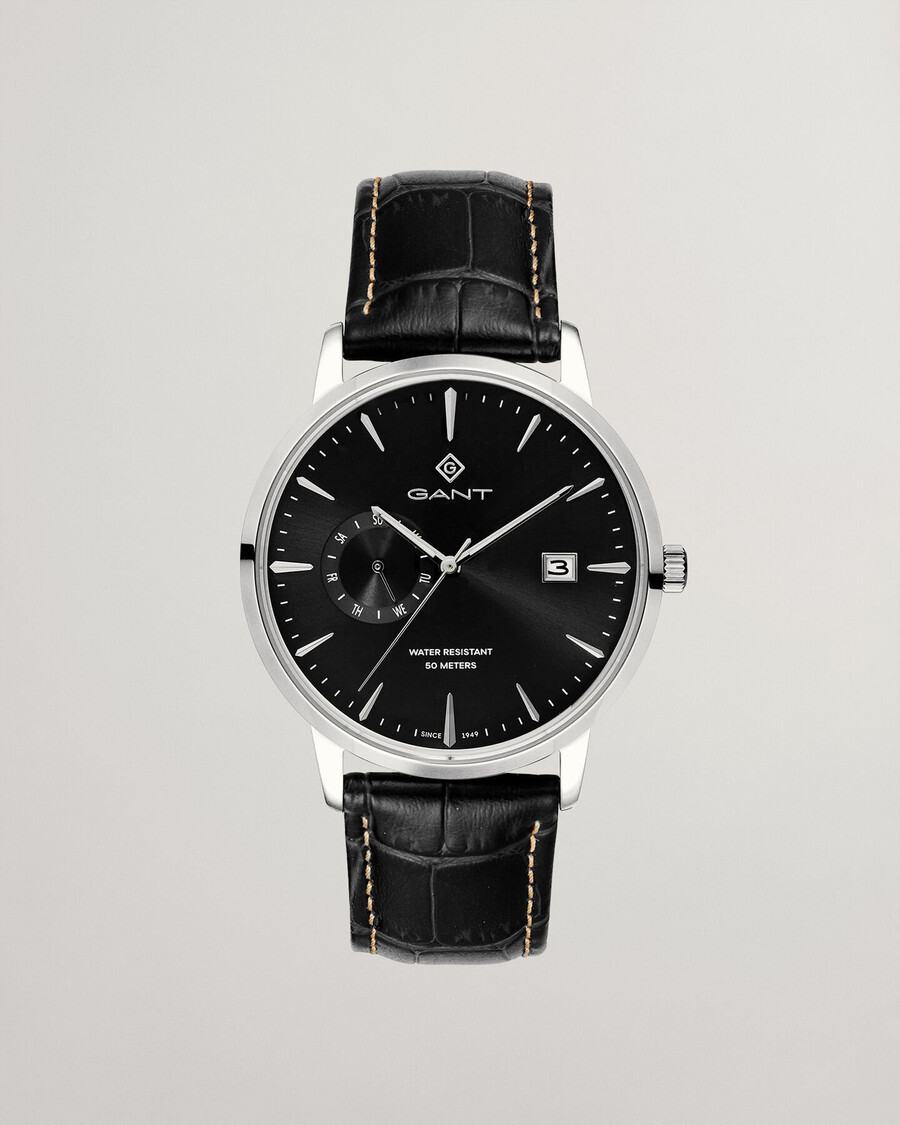 east hill wristwatch - black