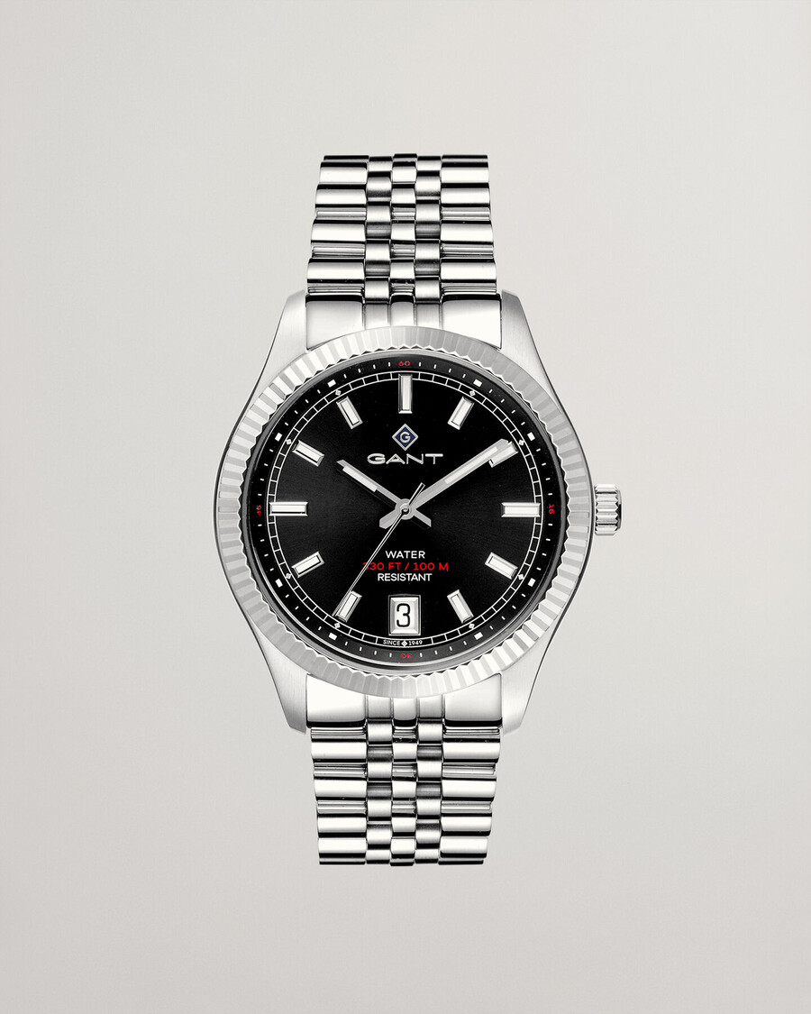 sussex 44 wristwatch - black