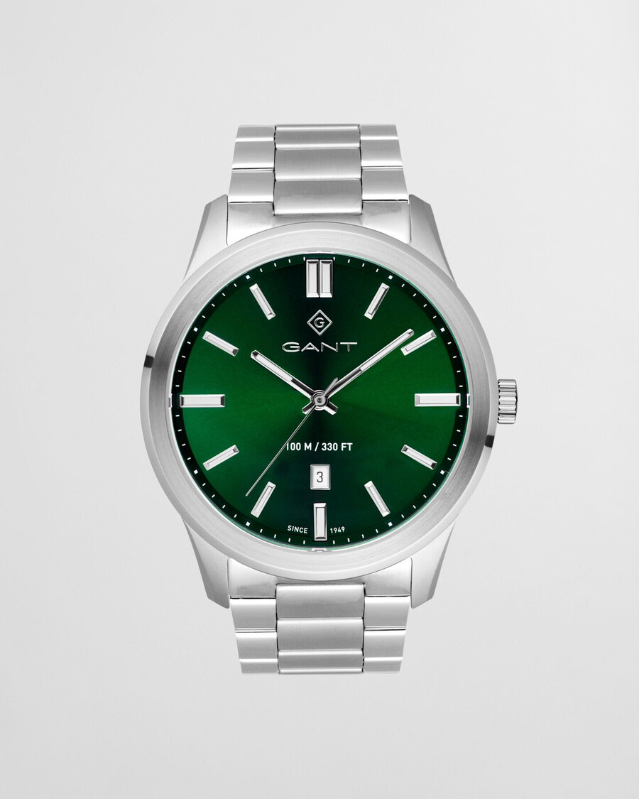 bridgeton watch - tartan green