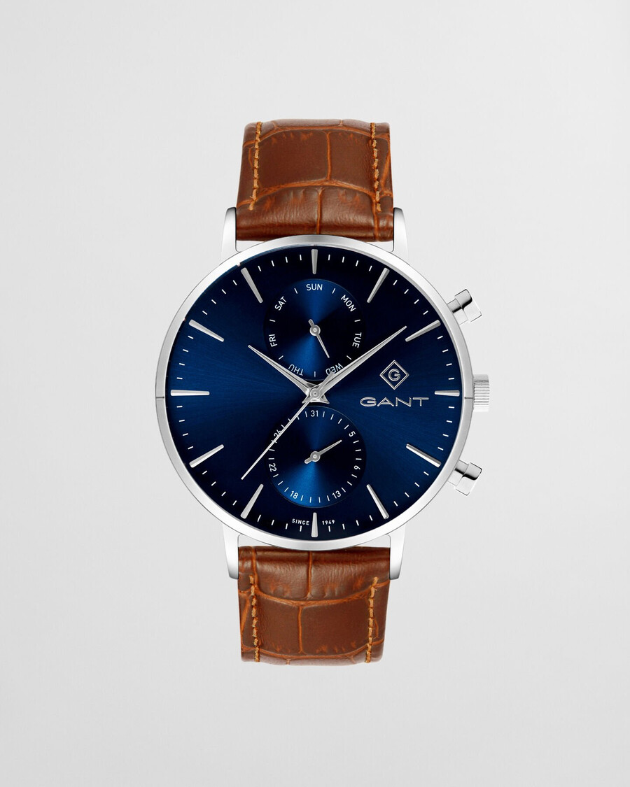 park hill daydate ii watch - bold blue