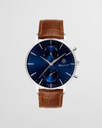 park hill daydate ii watch - bold blue
