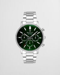 east hill daydate watch - forest green