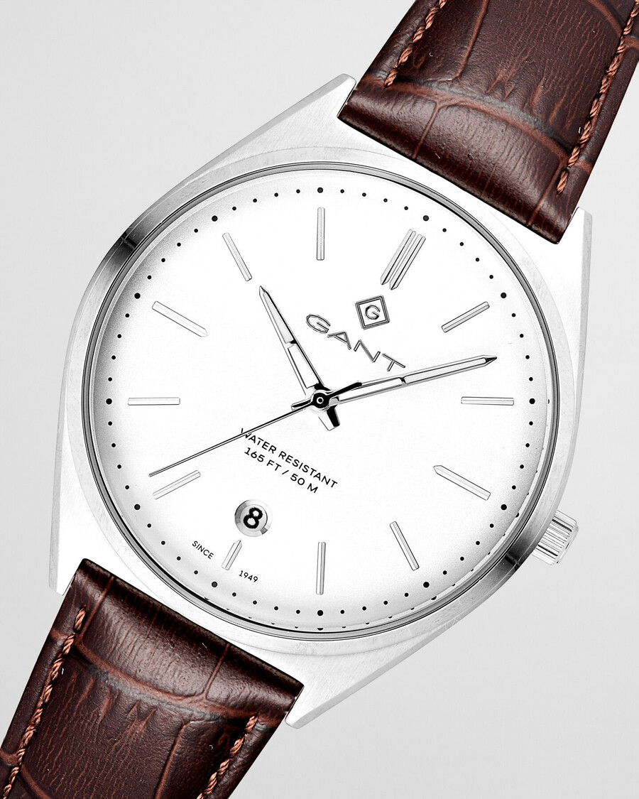 abington watch - white