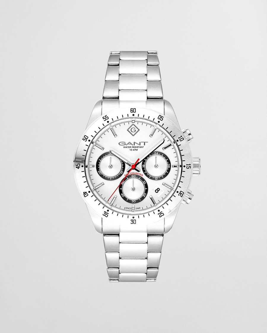 greenfield watch - white